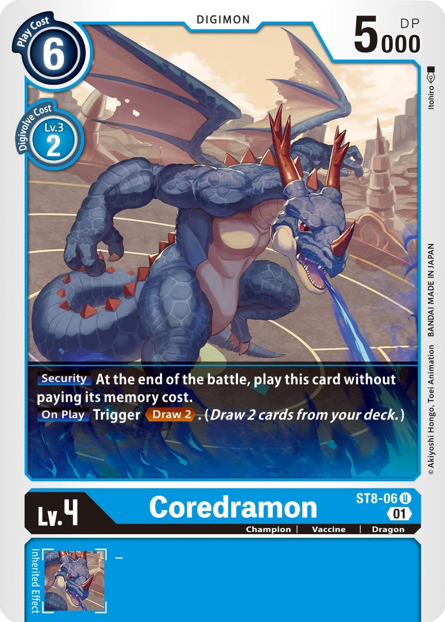 Image for Coredramon (ST-8) (ST8-06 U) - Digimon Card Game