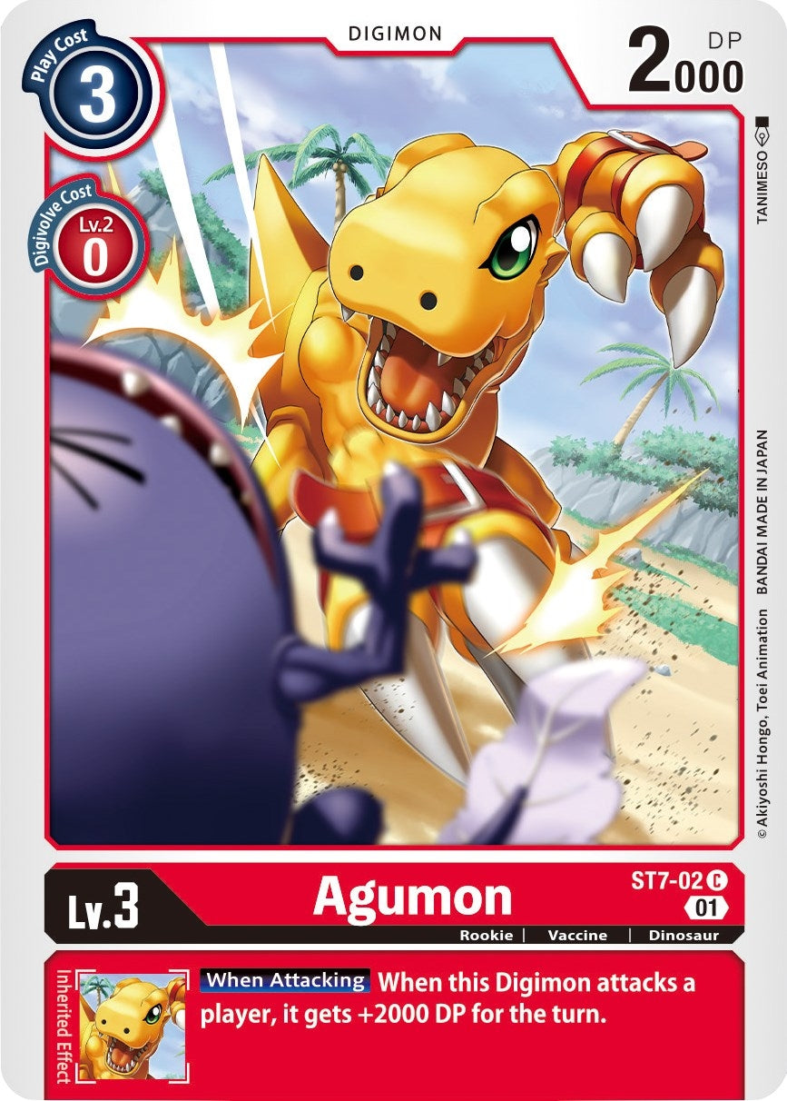 Image for Agumon (ST-7) (ST7-02 C) - Digimon Card Game