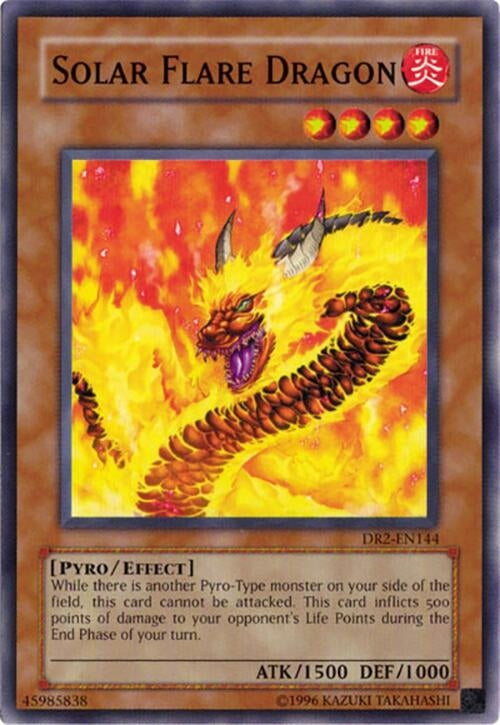 Image for Solar Flare Dragon (Dark Revelation Volume 2) (DR2-EN144) - YuGiOh