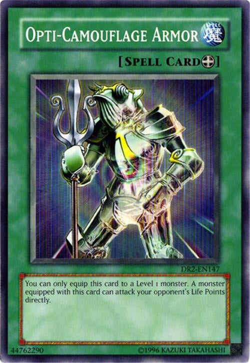Image for Opti-Camouflage Armor (Dark Revelation Volume 2) (DR2-EN147) - YuGiOh