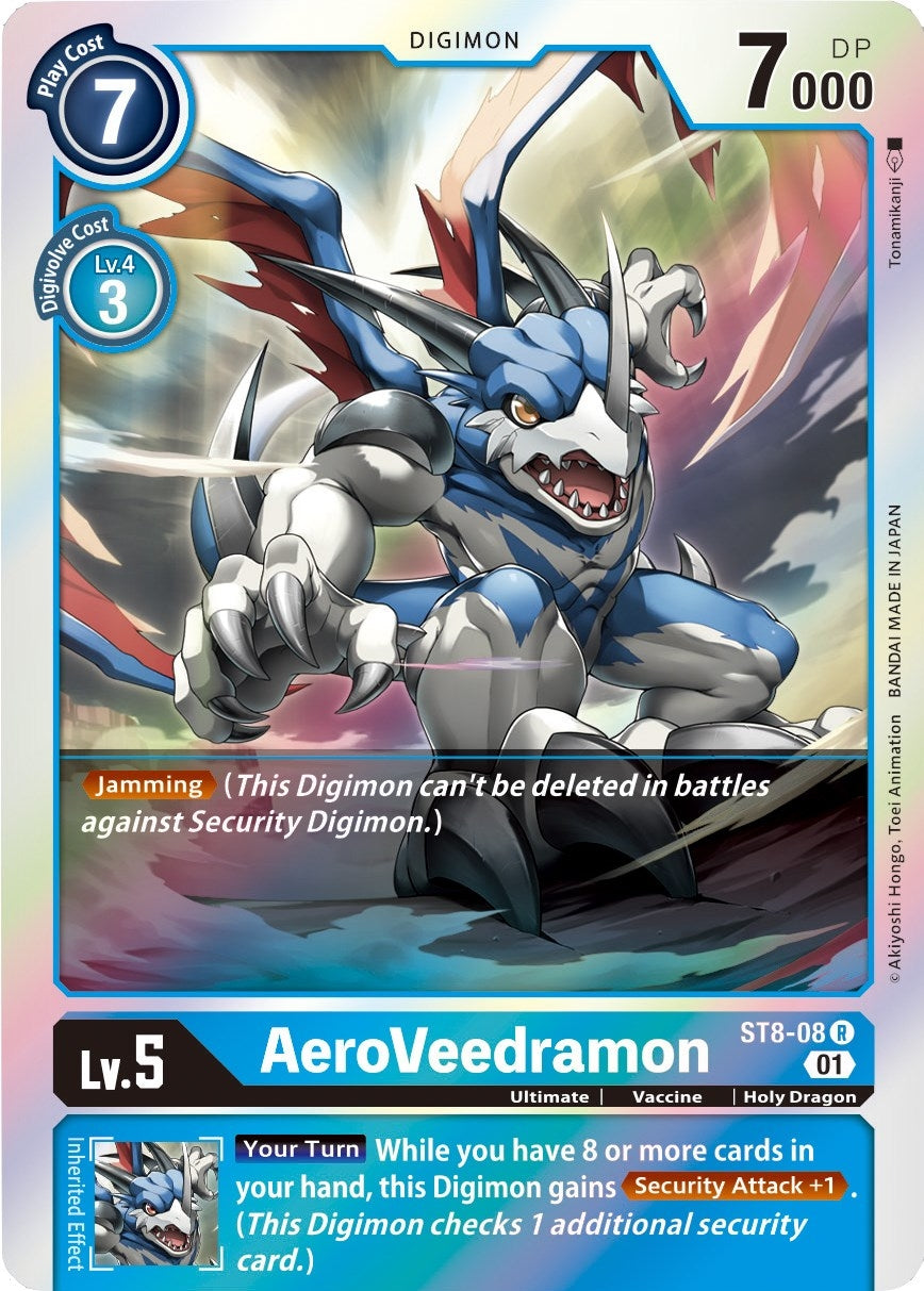 Image for AeroVeedramon (ST-8) (ST8-08 R) - Digimon Card Game