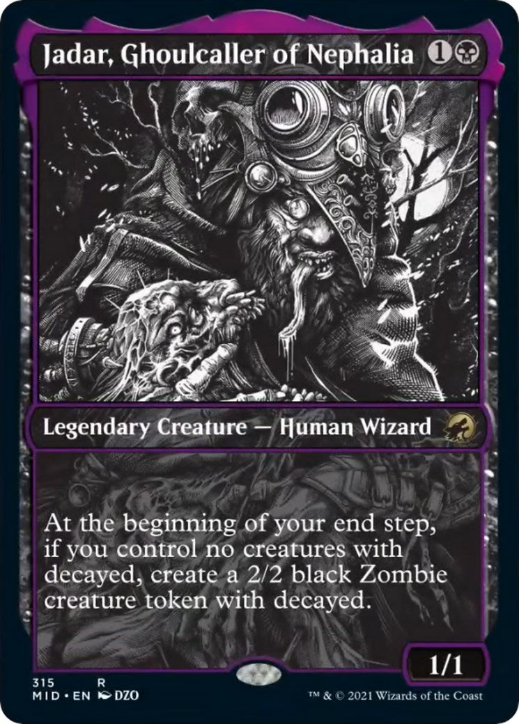 Image for Jadar, Ghoulcaller of Nephalia (Showcase) (Innistrad: Midnight Hunt) (315) - Magic: The Gathering
