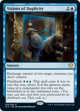 Image for Visions of Duplicity (Commander: Innistrad: Midnight Hunt) (33) - Magic: The Gathering