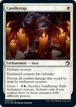 Image for Candletrap (Innistrad: Midnight Hunt) (9) - Magic: The Gathering