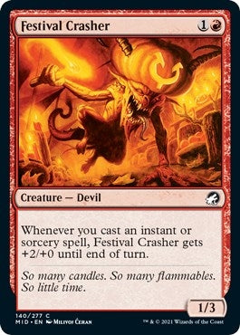 Image for Festival Crasher (Innistrad: Midnight Hunt) (140) - Magic: The Gathering