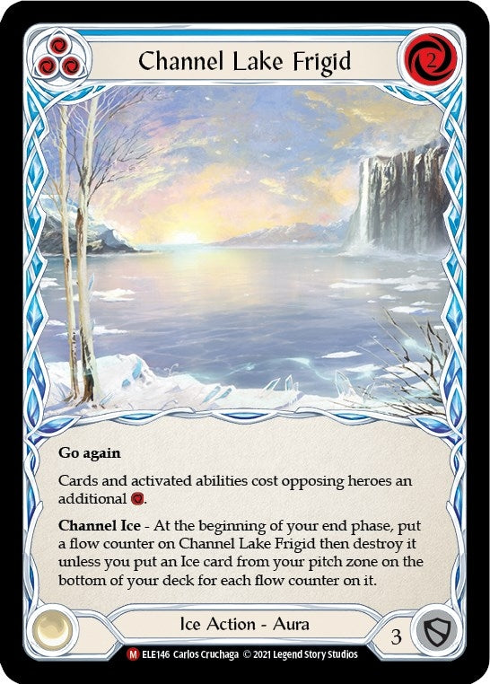 Image for Channel Lake Frigid (Tales of Aria) (ELE146) - Flesh and Blood TCG