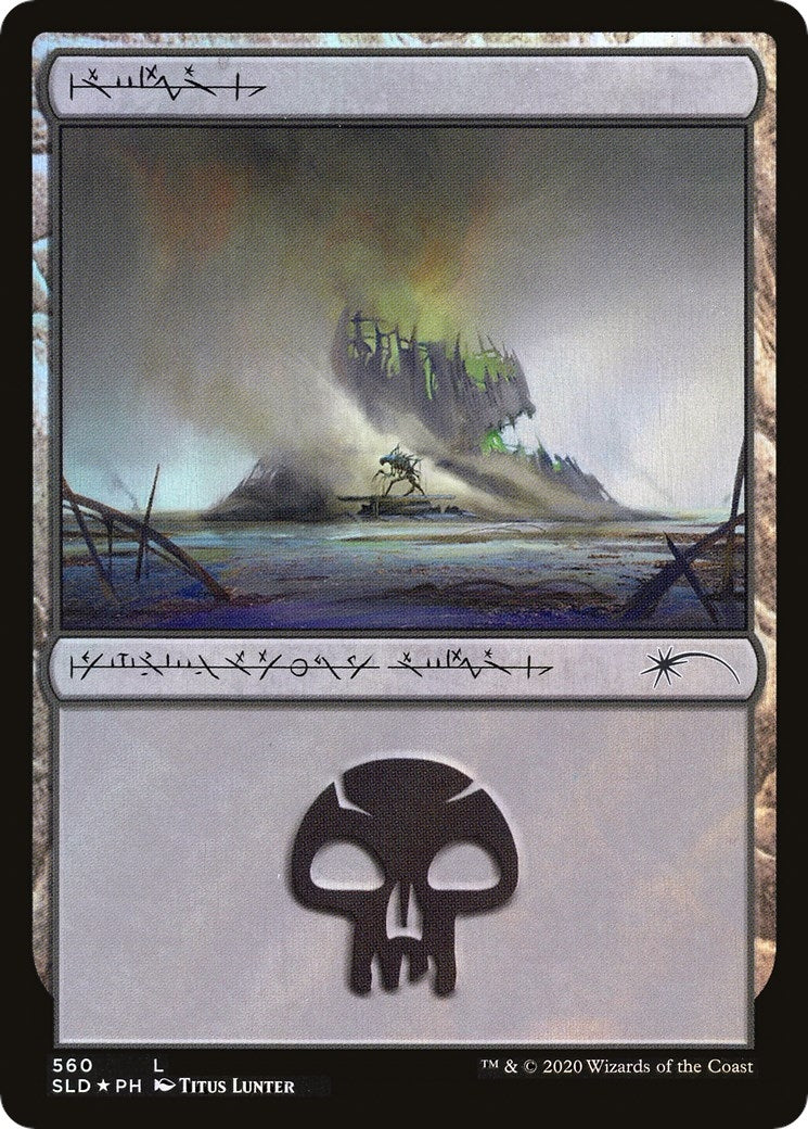 Image for Swamp (560) (Secret Lair Drop Series) (560) - Magic: The Gathering