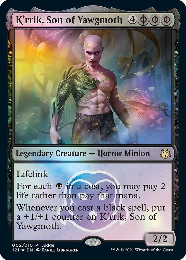 Image for K'rrik, Son of Yawgmoth (Judge Promos) (2) - Magic: The Gathering