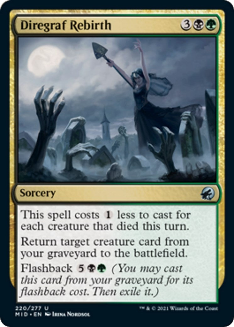 Image for Diregraf Rebirth (Innistrad: Midnight Hunt) (220) - Magic: The Gathering