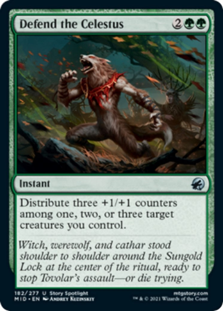 Image for Defend the Celestus (Innistrad: Midnight Hunt) (182) - Magic: The Gathering