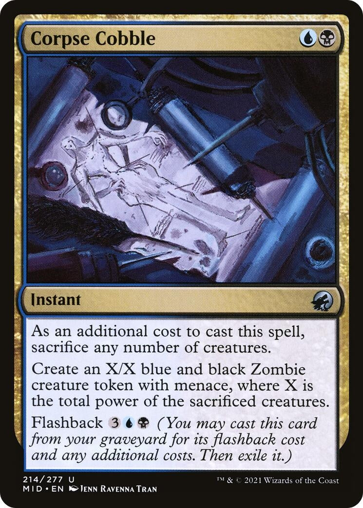 Image for Corpse Cobble (Innistrad: Midnight Hunt) (214) - Magic: The Gathering