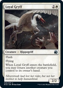 Image for Loyal Gryff (Innistrad: Midnight Hunt) (26) - Magic: The Gathering