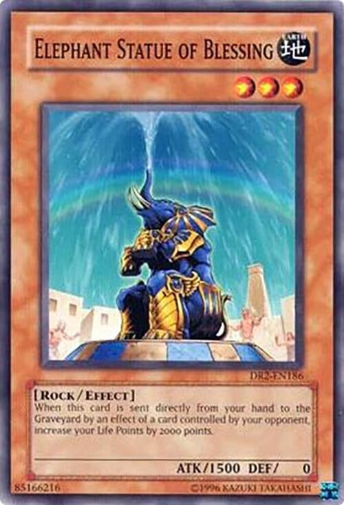 Image for Elephant Statue of Blessing (Dark Revelation Volume 2) (DR2-EN186) - YuGiOh