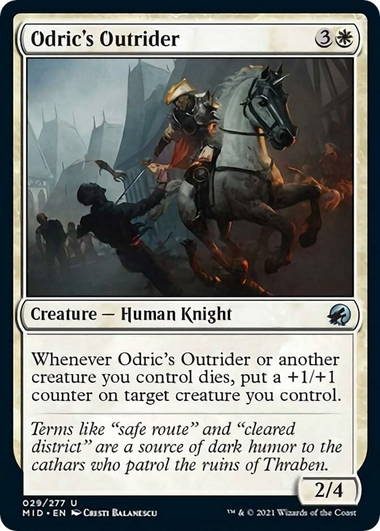 Image for Odric's Outrider (Innistrad: Midnight Hunt) (29) - Magic: The Gathering