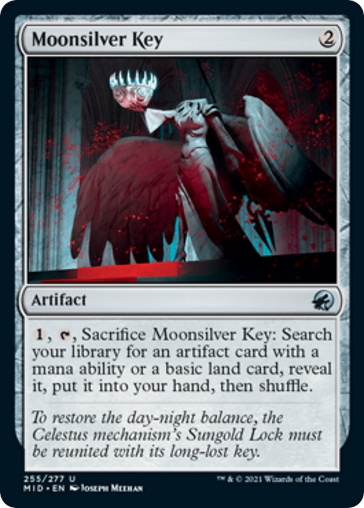 Image for Moonsilver Key (Innistrad: Midnight Hunt) (255) - Magic: The Gathering