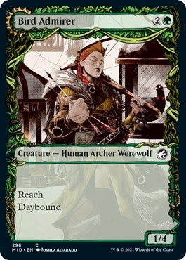 Image for Bird Admirer (Showcase) (Innistrad: Midnight Hunt) (298) - Magic: The Gathering