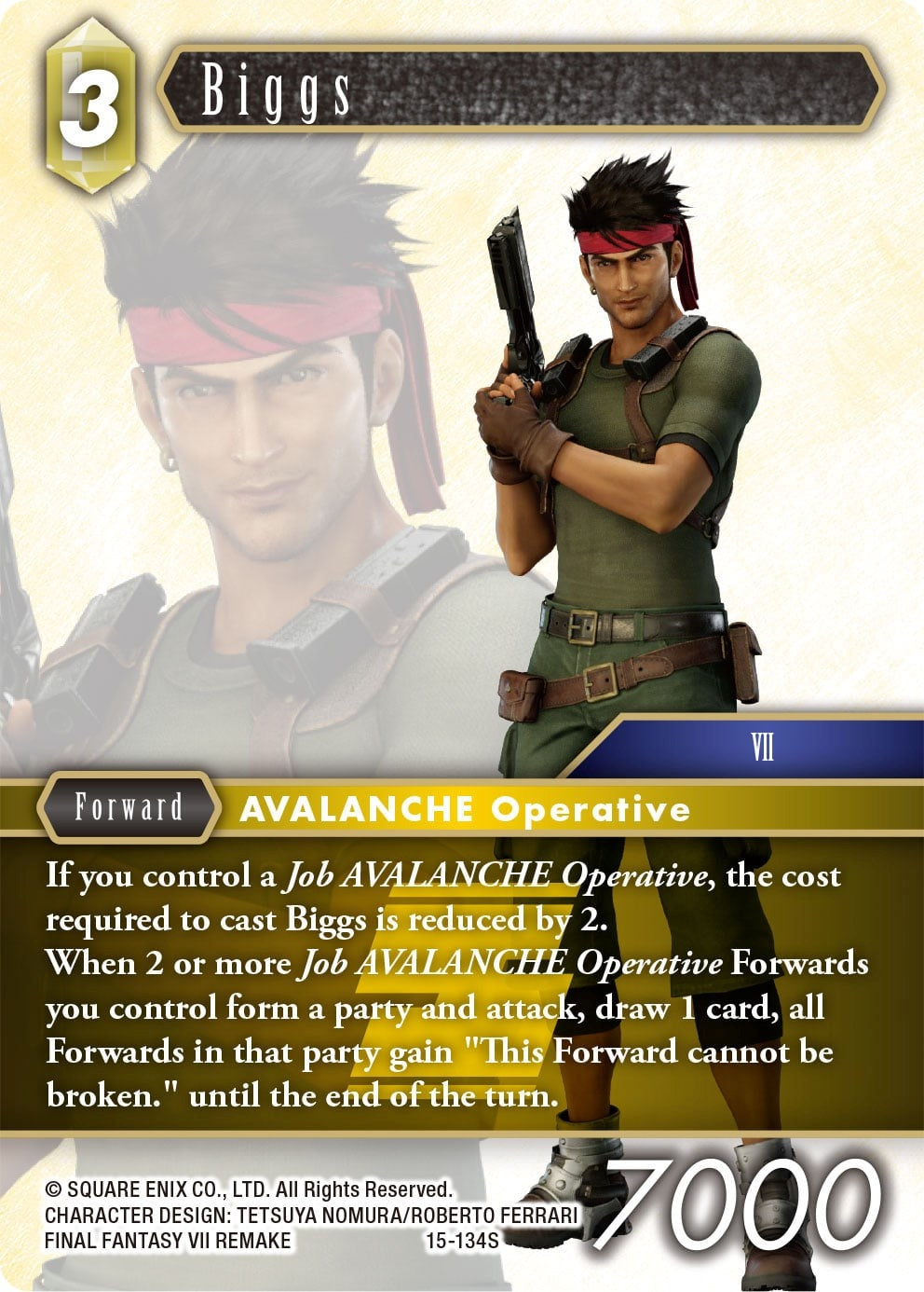 Image for Biggs (Crystal Dominion) (15-134S) - Final Fantasy TCG