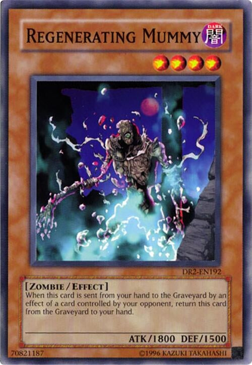 Image for Regenerating Mummy (Dark Revelation Volume 2) (DR2-EN192) - YuGiOh