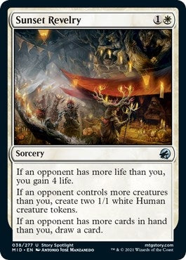 Image for Sunset Revelry (Innistrad: Midnight Hunt) (38) - Magic: The Gathering
