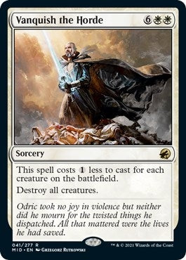 Image for Vanquish the Horde (Innistrad: Midnight Hunt) (41) - Magic: The Gathering