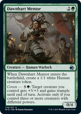 Image for Dawnhart Mentor (Innistrad: Midnight Hunt) (179) - Magic: The Gathering
