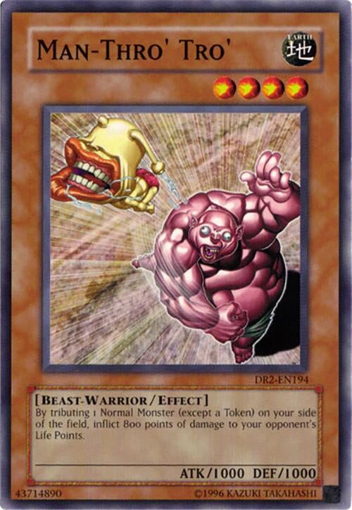 Image for Man-Thro' Tro' (Dark Revelation Volume 2) (DR2-EN194) - YuGiOh