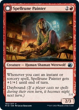 Image for Spellrune Painter (Innistrad: Midnight Hunt) (160) - Magic: The Gathering