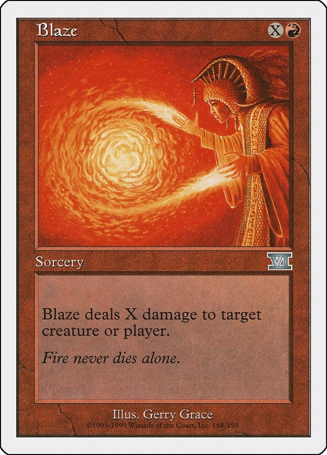 Image for Blaze (Classic Sixth Edition) (168) - Magic: The Gathering
