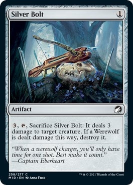 Image for Silver Bolt (Innistrad: Midnight Hunt) (258) - Magic: The Gathering