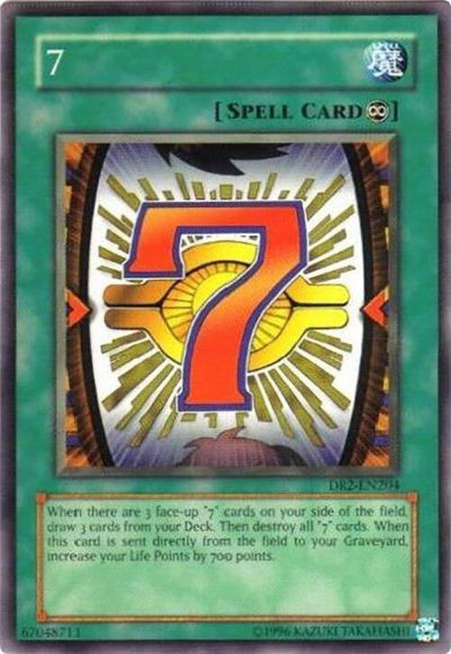 Image for 7 (Dark Revelation Volume 2) (DR2-EN204) - YuGiOh