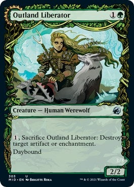 Image for Outland Liberator (Showcase) (Innistrad: Midnight Hunt) (303) - Magic: The Gathering