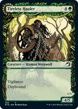 Image for Tireless Hauler (Showcase) (Innistrad: Midnight Hunt) (305) - Magic: The Gathering