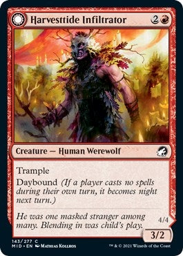 Image for Harvesttide Infiltrator (Innistrad: Midnight Hunt) (143) - Magic: The Gathering