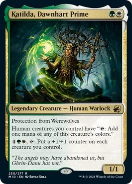 Image for Katilda, Dawnhart Prime (Innistrad: Midnight Hunt) (230) - Magic: The Gathering