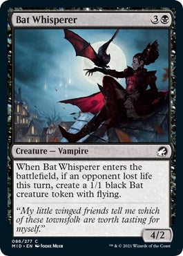 Image for Bat Whisperer (Innistrad: Midnight Hunt) (86) - Magic: The Gathering