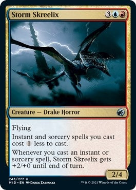 Image for Storm Skreelix (Innistrad: Midnight Hunt) (243) - Magic: The Gathering