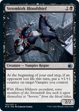 Image for Stromkirk Bloodthief (Innistrad: Midnight Hunt) (123) - Magic: The Gathering