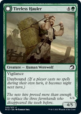 Image for Tireless Hauler (Innistrad: Midnight Hunt) (203) - Magic: The Gathering
