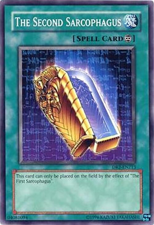 Image for The Second Sarcophagus (Dark Revelation Volume 2) (DR2-EN213) - YuGiOh