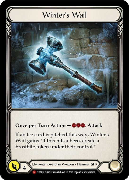 Image for Winter's Wail (Tales of Aria) (ELE003) - Flesh and Blood TCG