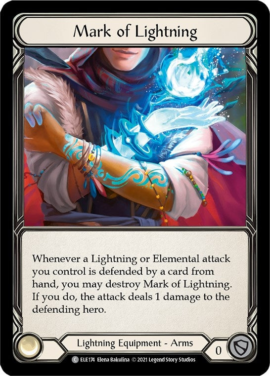 Image for Mark of Lightning (Tales of Aria) (ELE174) - Flesh and Blood TCG