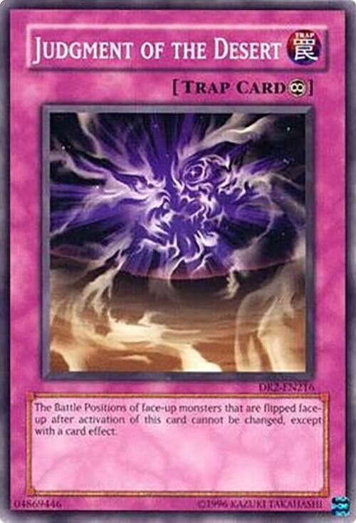 Image for Judgment of the Desert (Dark Revelation Volume 2) (DR2-EN216) - YuGiOh
