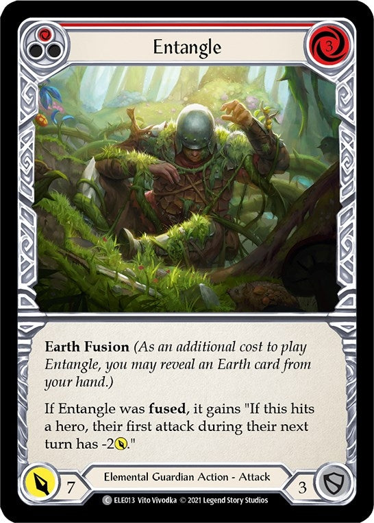 Image for Entangle (Red) (Tales of Aria) (ELE013) - Flesh and Blood TCG