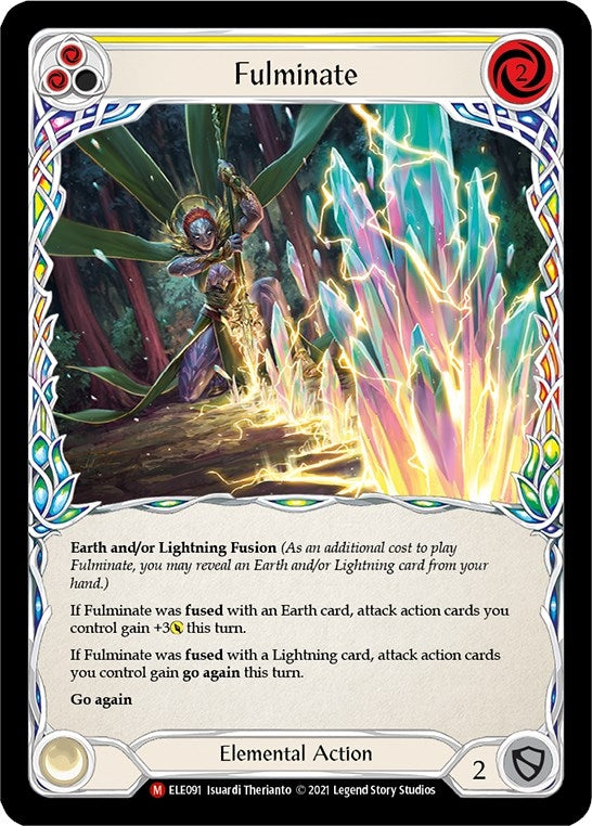Image for Fulminate (Tales of Aria) (ELE091) - Flesh and Blood TCG