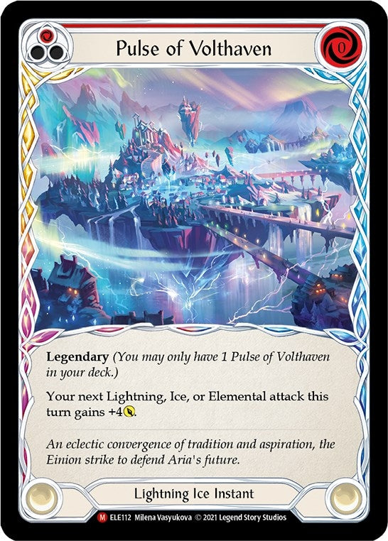 Image for Pulse of Volthaven (Tales of Aria) (ELE112) - Flesh and Blood TCG