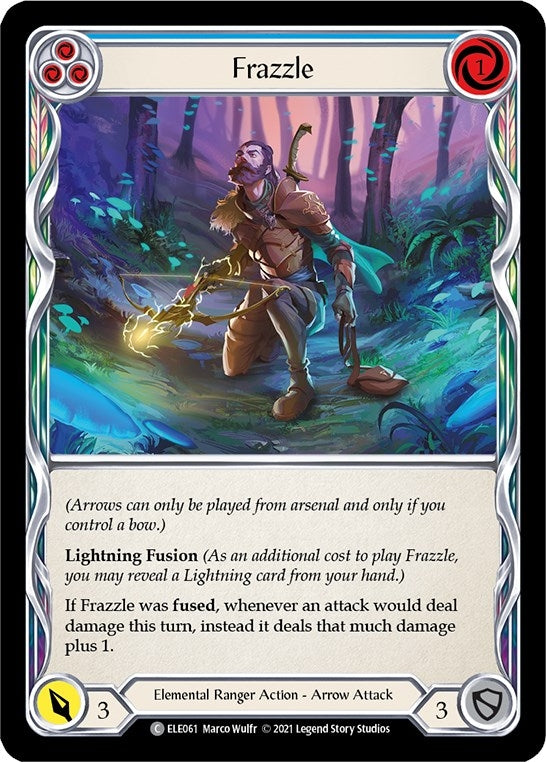 Image for Frazzle (Blue) (Tales of Aria) (ELE061) - Flesh and Blood TCG