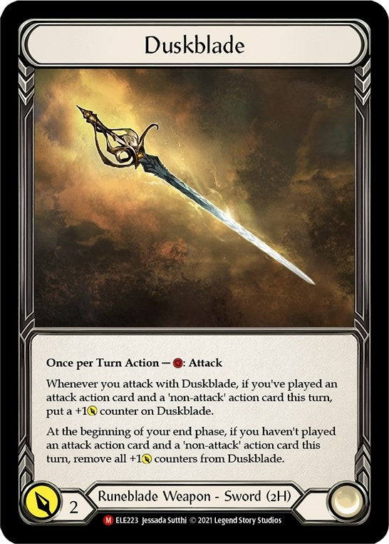Image for Duskblade (Tales of Aria) (ELE223) - Flesh and Blood TCG