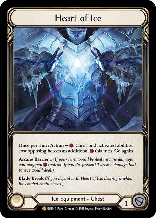Image for Heart of Ice (Tales of Aria) (ELE144) - Flesh and Blood TCG