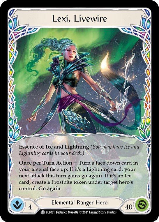 Image for Lexi, Livewire // Lexi (Tales of Aria) (ELE031 // ELE032) - Flesh and Blood TCG