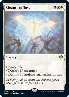 Image for Cleansing Nova (Commander: Innistrad: Midnight Hunt) (82) - Magic: The Gathering